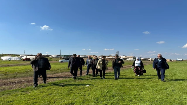 DEM Parti Ceylanpınar'ın kırsalına yoğunlaştı