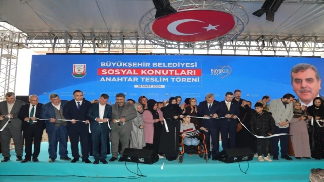 Şanlıurfa'da İhtiyaç Sahibi Aileler Konutlarına Kavuştu