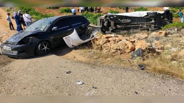 Mardin'de trafik kazası: 3 yaralı